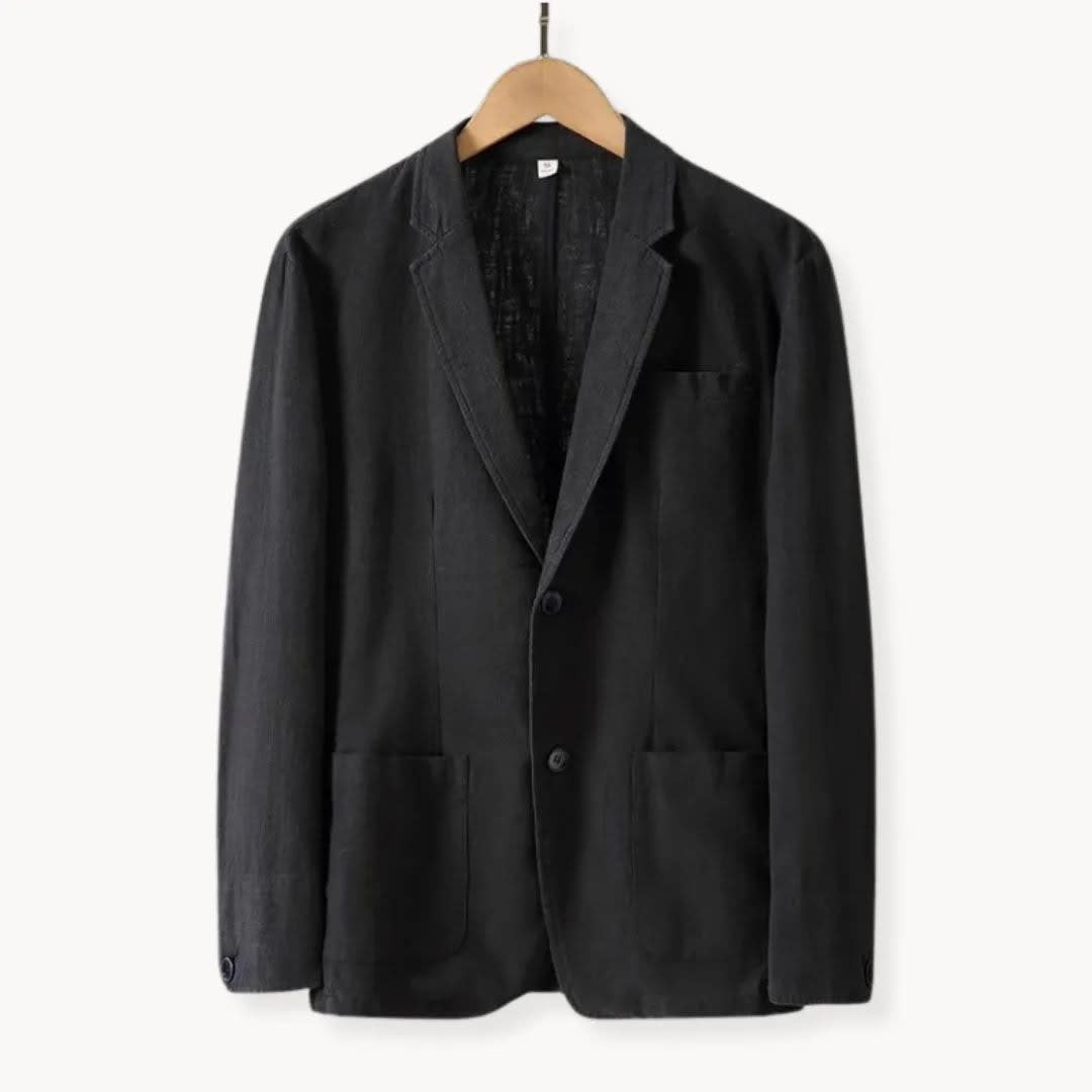 Women's Single Breasted Lightweight Blazer | Brittany_6