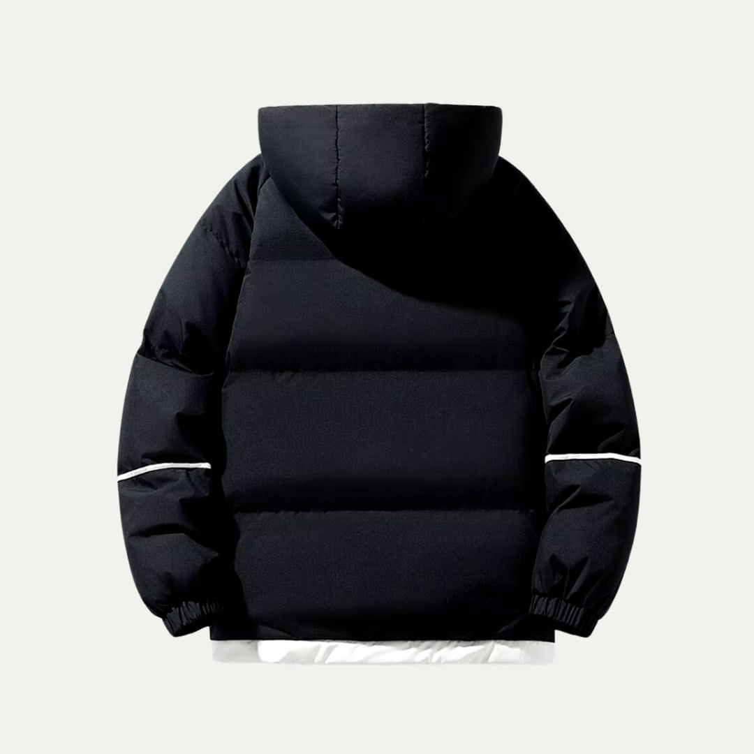 Women's Oversized Hooded Puffer Jacket | Elin_5