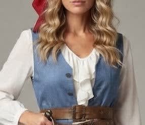 Women's Pirate Captain Costume Set | Rowena_2