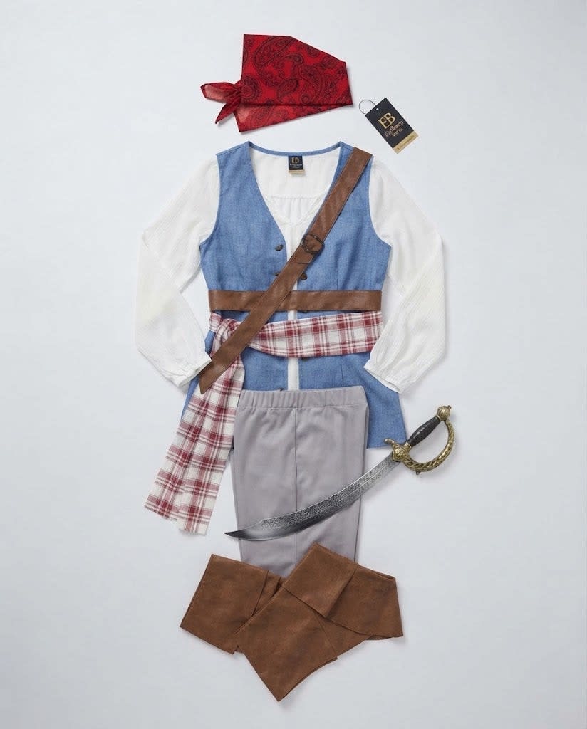 Women's Pirate Captain Costume Set | Rowena_4