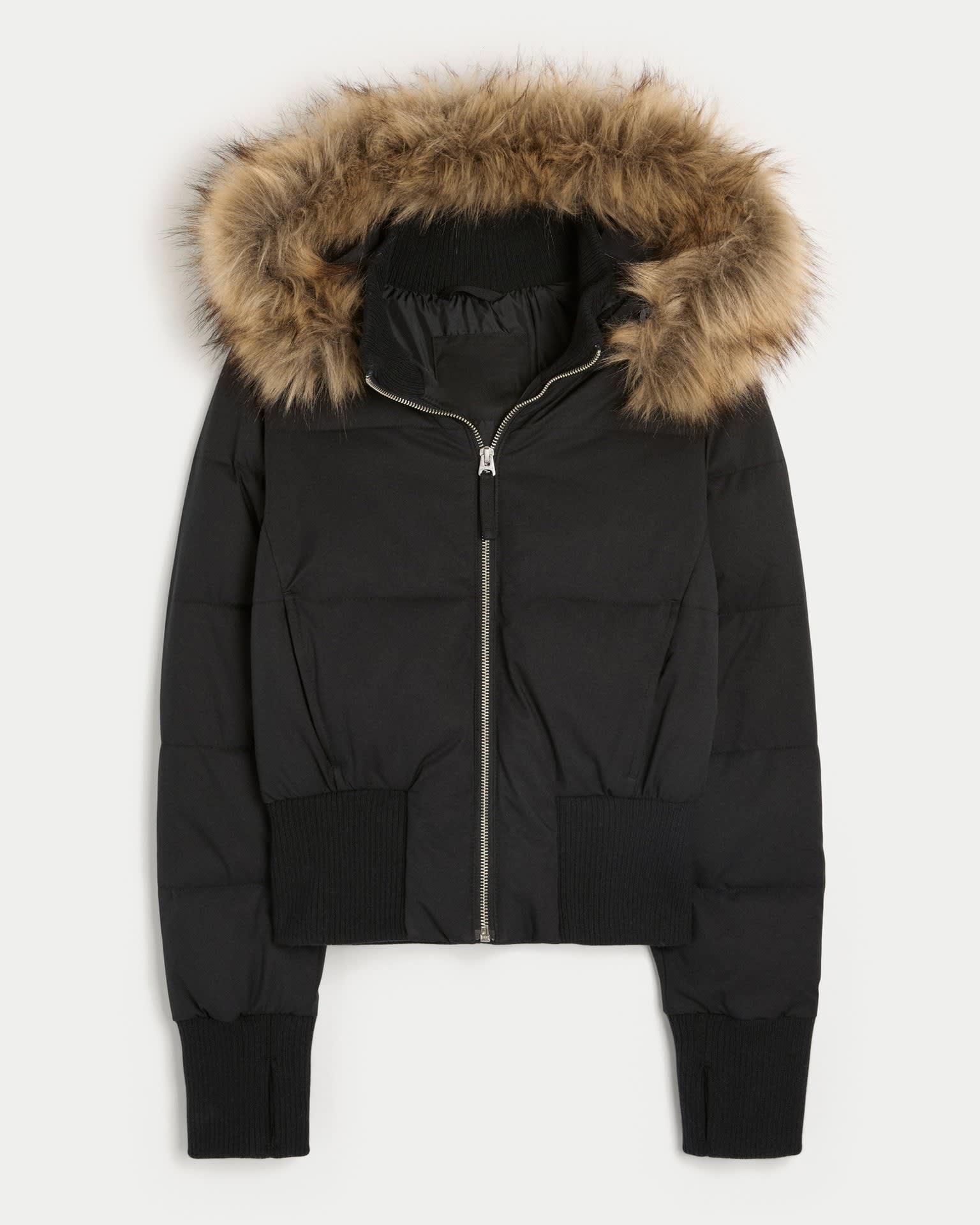 Women's Cropped Quilted Puffer Jacket | Ellie_5