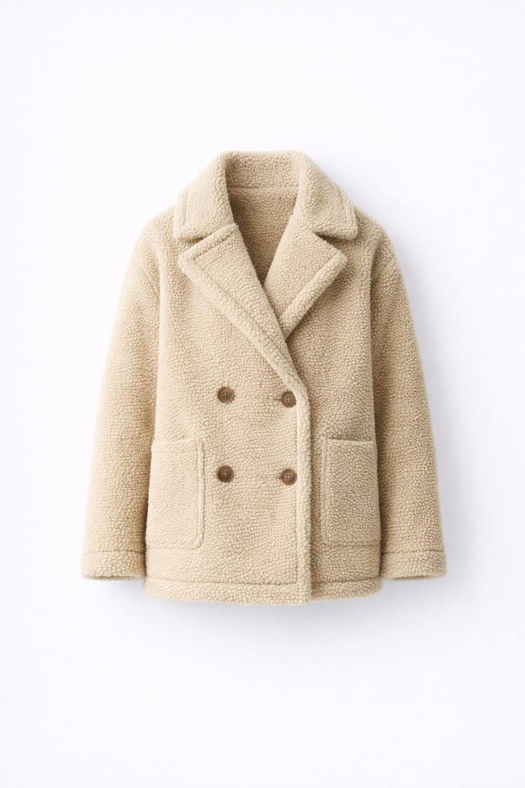 Women's Oversized Sherpa Teddy Coat | Holly_5