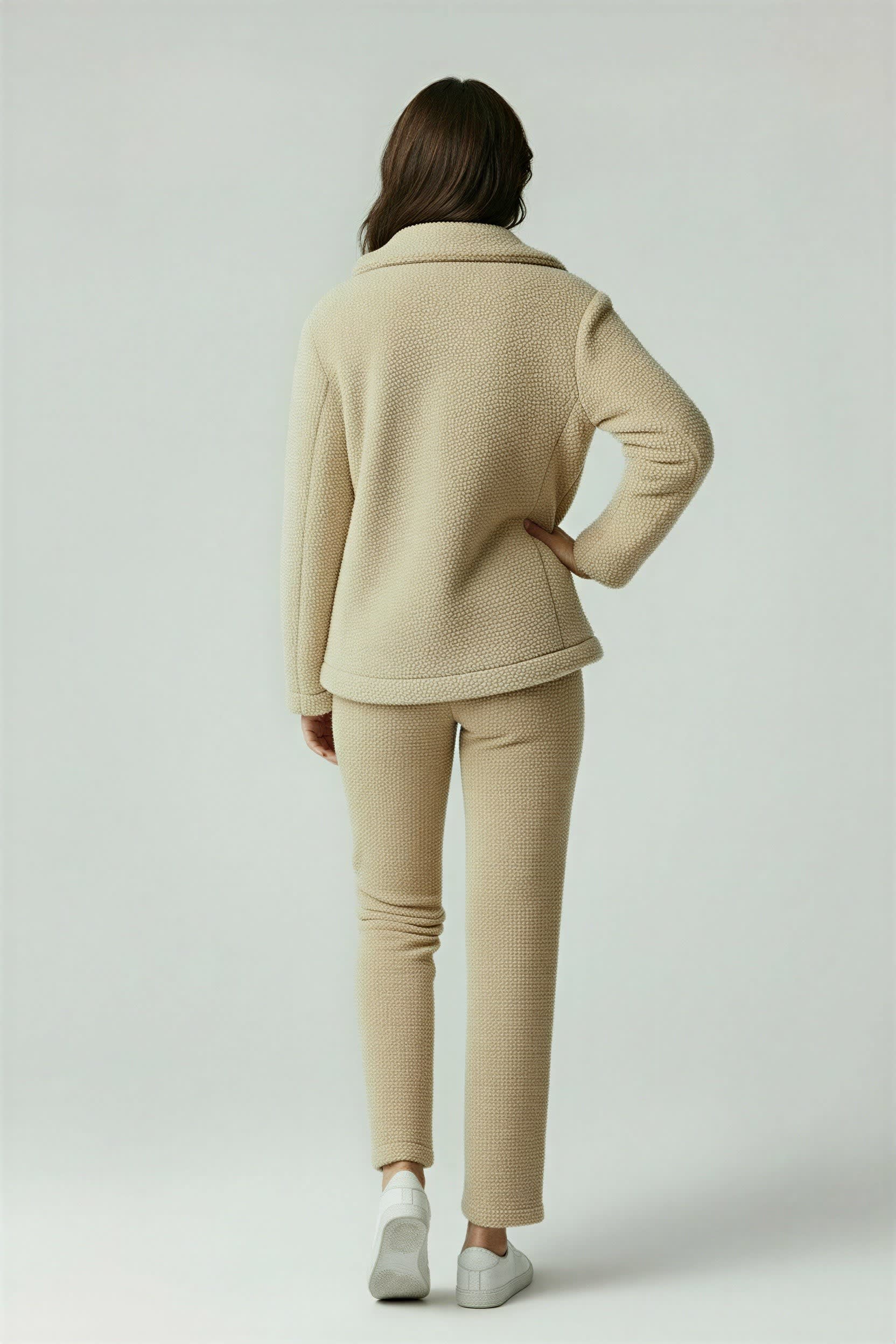 Women's Oversized Sherpa Teddy Coat | Holly_6