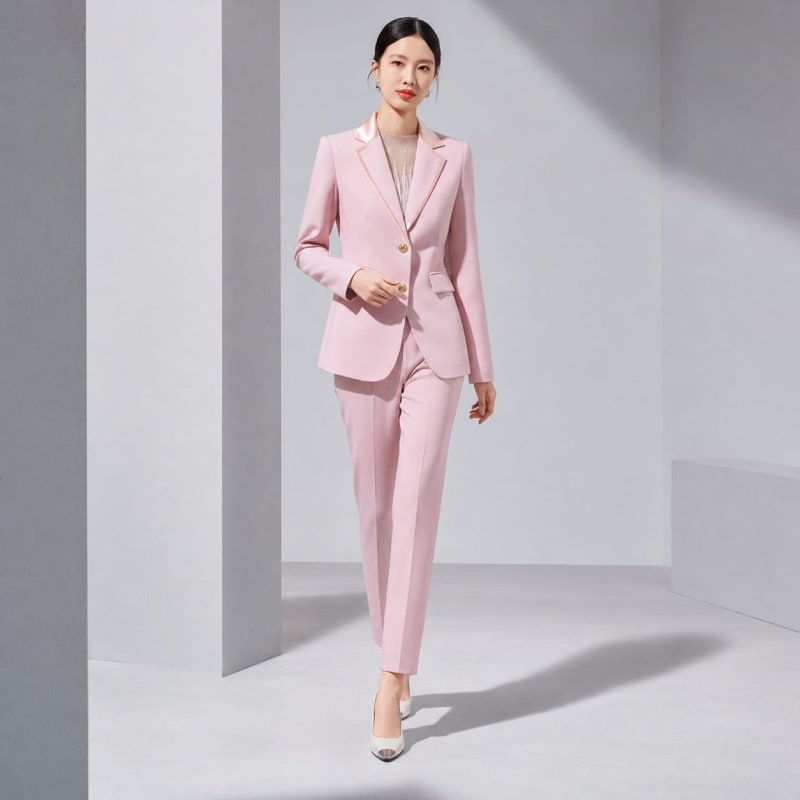 Women's Single Breasted Two Piece Office Suit | Cameron_1