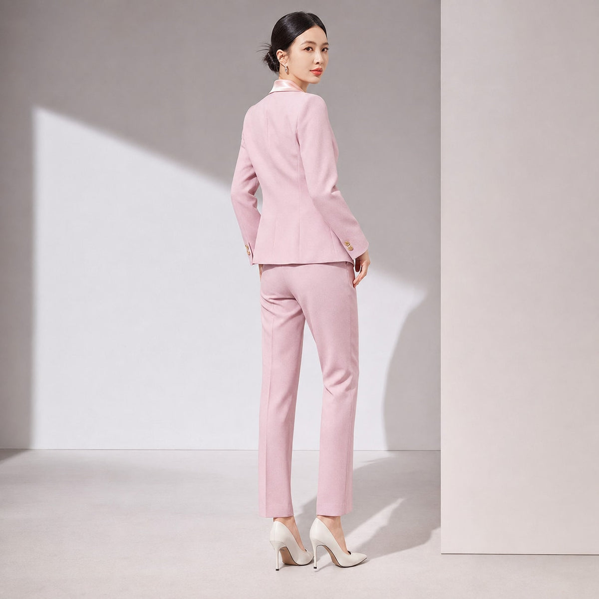 Women's Single Breasted Two Piece Office Suit | Cameron_2