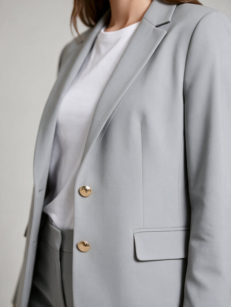Women's Single Breasted Classic Blazer Trouser Suit | Anya_6