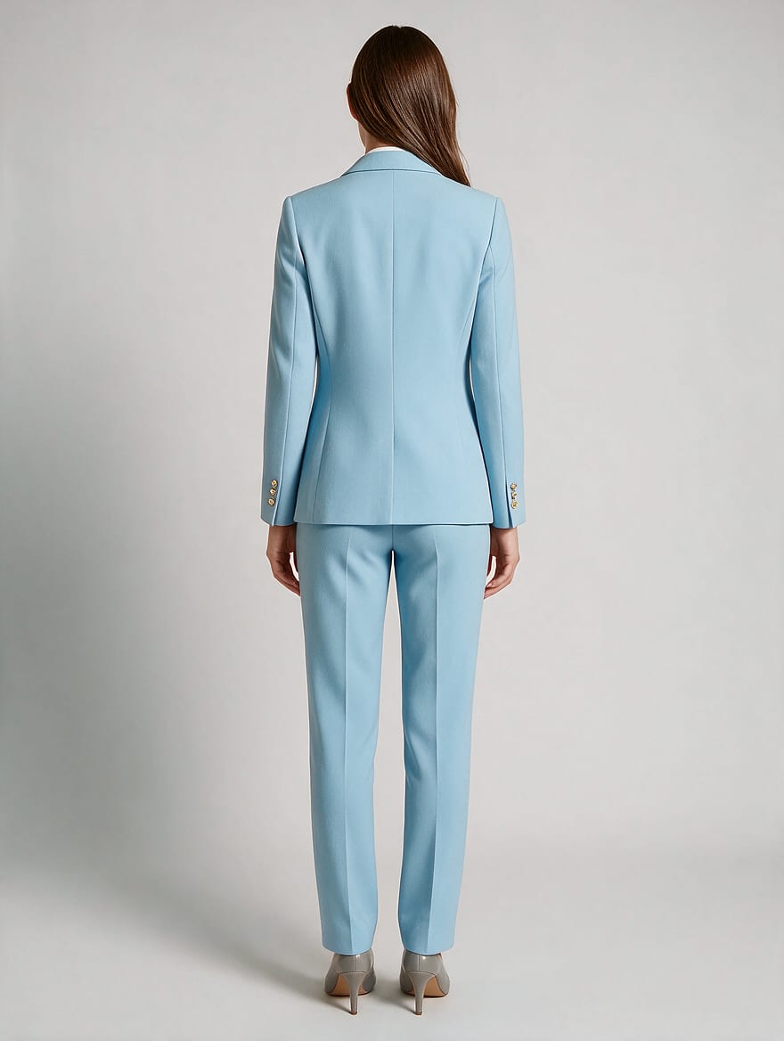 Women's Single Breasted Classic Blazer Trouser Suit | Anya_8