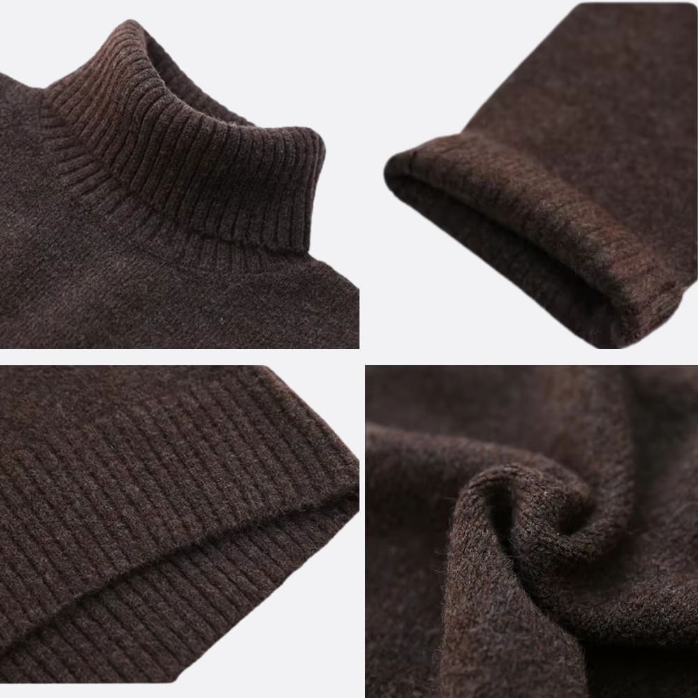 Women's Oversized Turtleneck Jumper | Renie_2