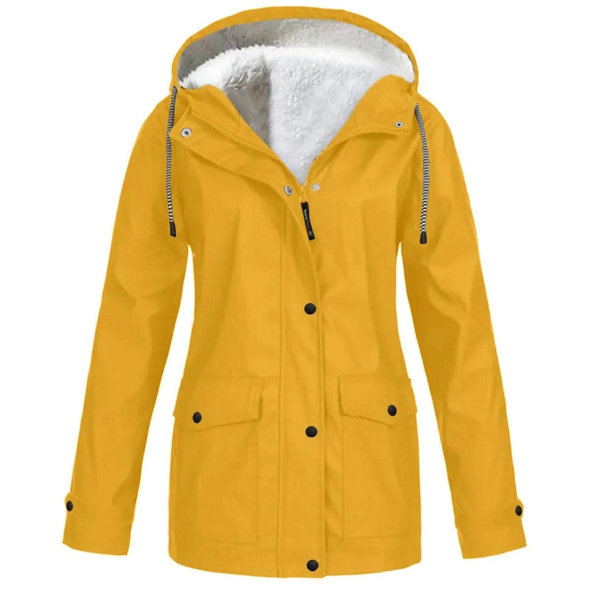 Women's Windproof Fleece-Lined Jacket | Eirlys_9
