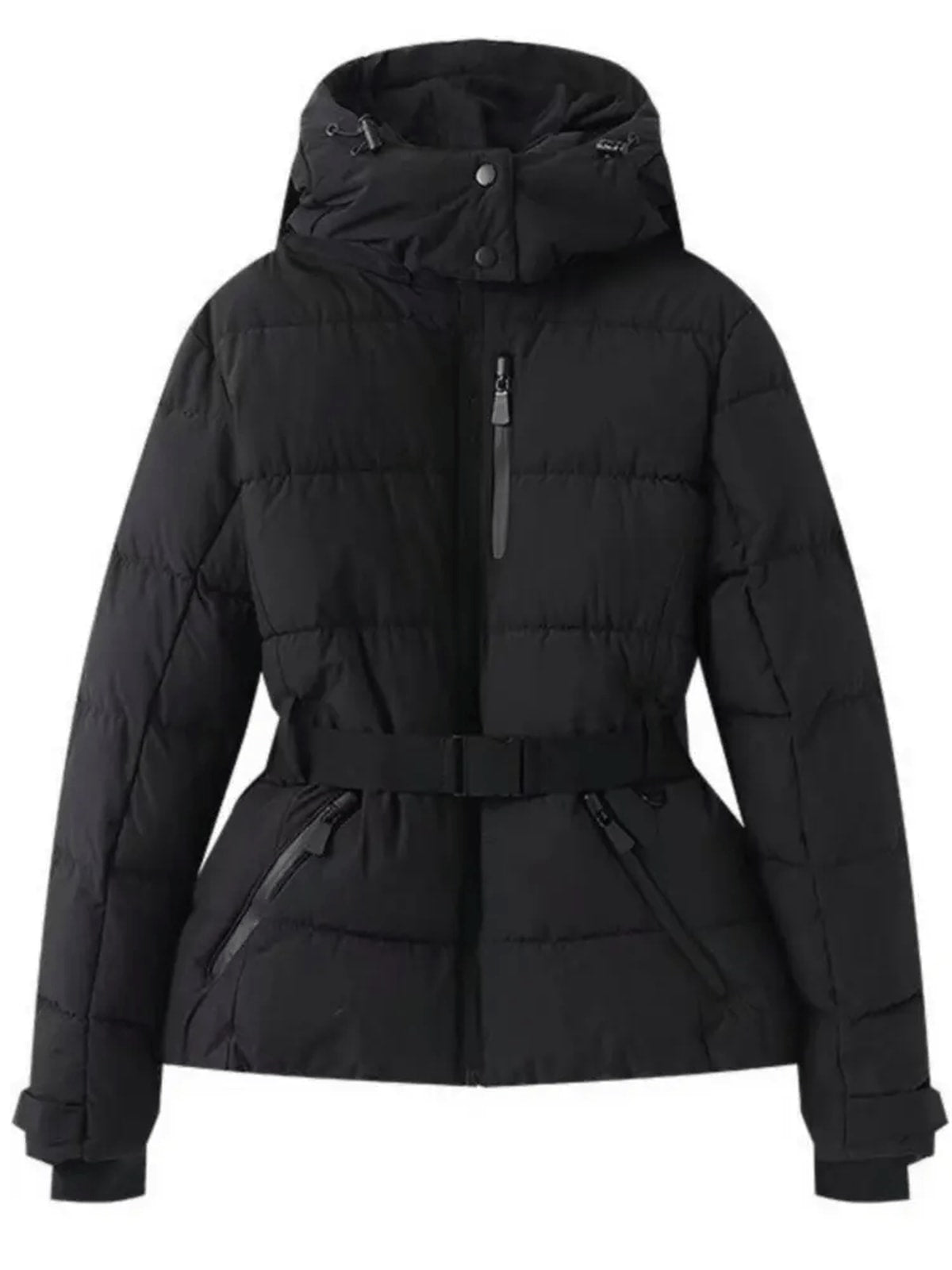 Women's Belted Waterproof Ski Jacket | Heulwen_2