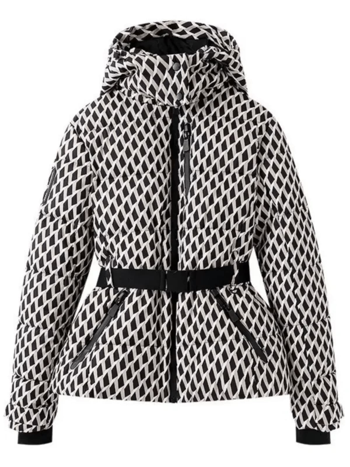 Women's Belted Waterproof Ski Jacket | Heulwen_3