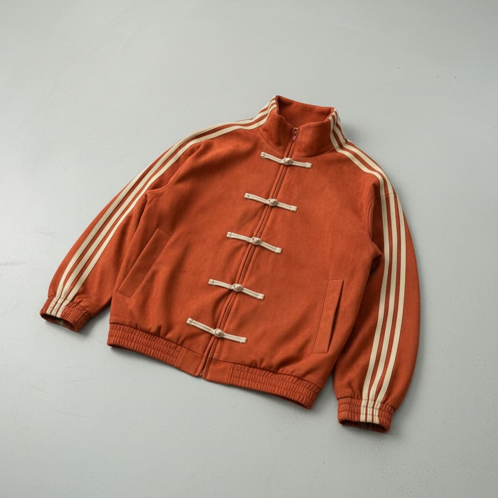 Women's Retro Striped Track Jacket | Gwenda_12
